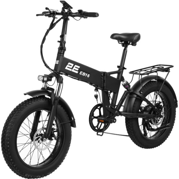Фото - Електровелосипед 2E EB16 20'' Black
